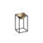 Becontree Elegant Metal Decorative Pot, Black & Gold, 6.7 x 15.7 inches | 100% Durable Metal, Perfect for Indoor & Outdoor Use | Lightweight Design at 1.9 lbs | Stylish Home Décor for Plants & Flowers