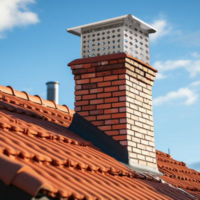 Stainless Steel Chimney Cap 8x13 Inch, Adjustable Metal Mesh Flue Cover with Sloped Top, Weather-Resistant Spark Arrestor for Square & Rectangular Flues, Includes Hardware & Gloves