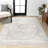 Droitwich Ornate Bohemian Medallion Gray/Cream Rug-688223057