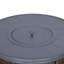 Chamari Round Steel Propane Fire Pit Table-2016185258