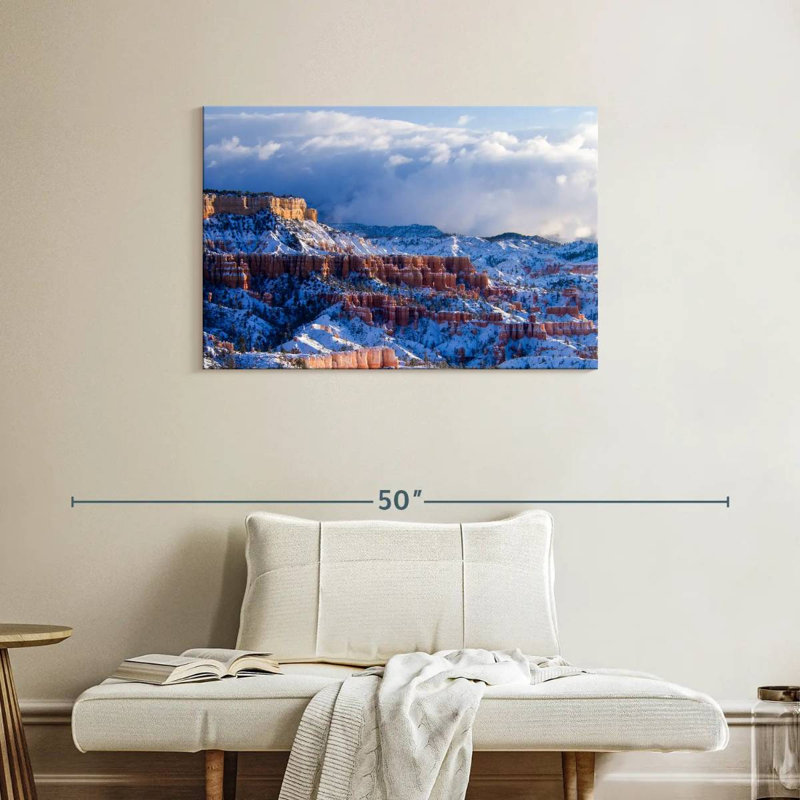 Paysage d'hiver Alvord Bryce Canyon