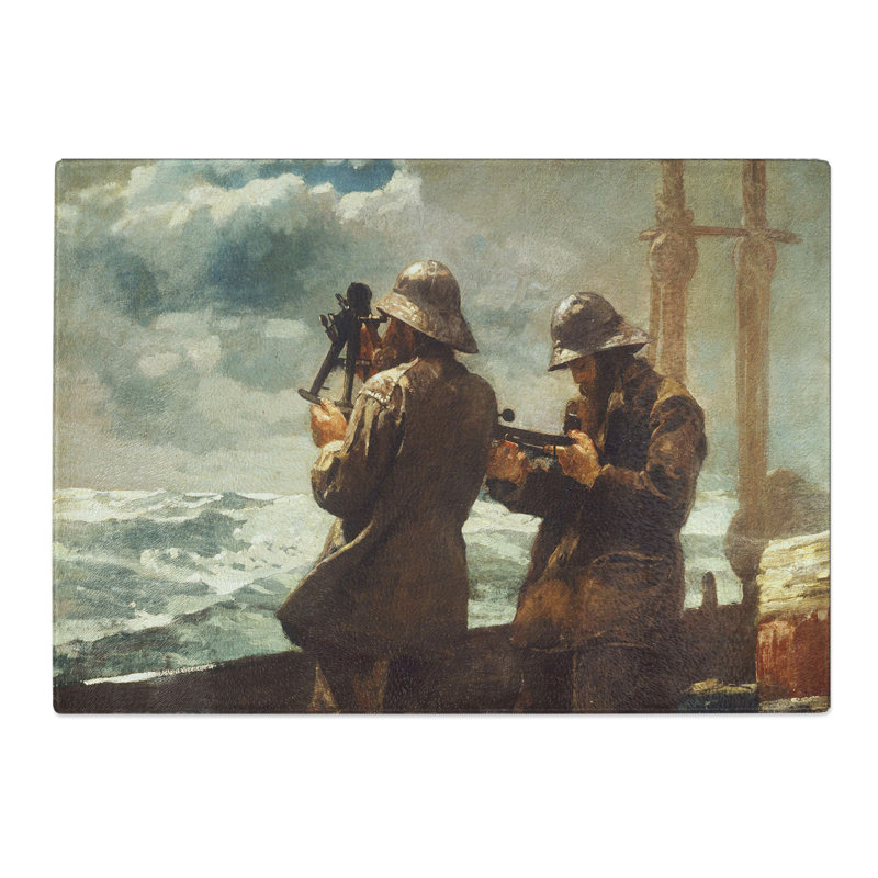 Eight Bells by Winslow Homer Chopping Board, 28.5cm W x 39cm L