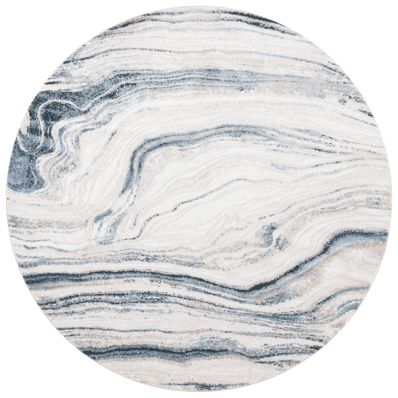 Tapis Yusef Performance Abstract, Rond 6 pi 7 po