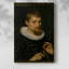 Portrait d'un jeune érudit - galerie tendue sur toile par Peter Paul Rubens-2004811085