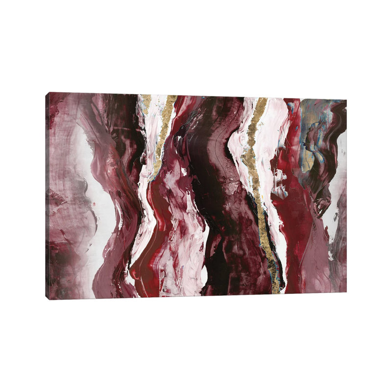 Effectus II, 8" H x 12" W, Red