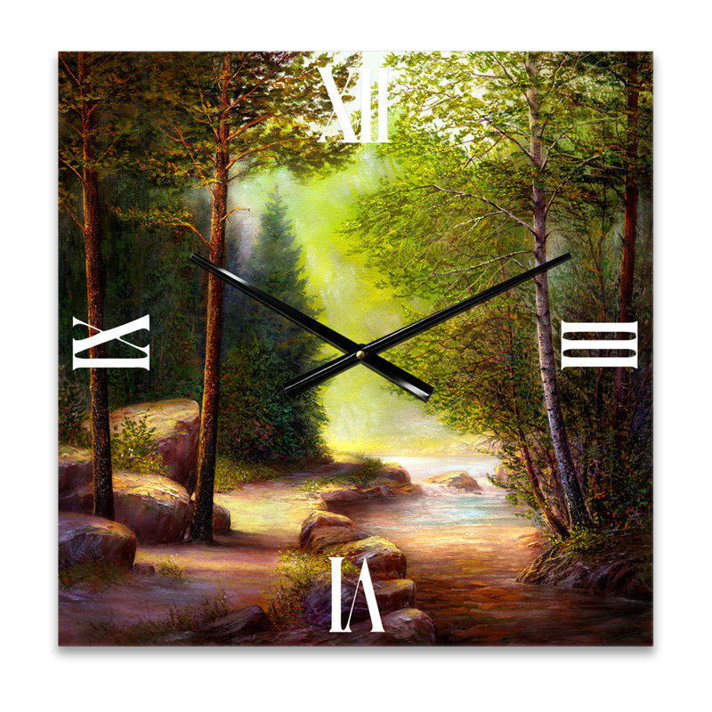 Horloge murale matin, Moyen