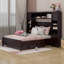 Lit plateforme double avec rangement double-1163661475