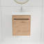  Meuble-lavabo mural simple 18 po avec comptoir en céramique Ilkar-577347492
