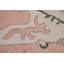 Tapis oriental rose grand Oushak 10 x 14