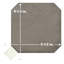 Laverton Octagon W/Taco 7-7/8 In. X 7-7/8 In. Porcelain Floor And Wall Tile-1469142363