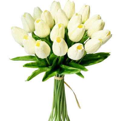 20Pcs Artificial Tulip Silk Fake Flowers