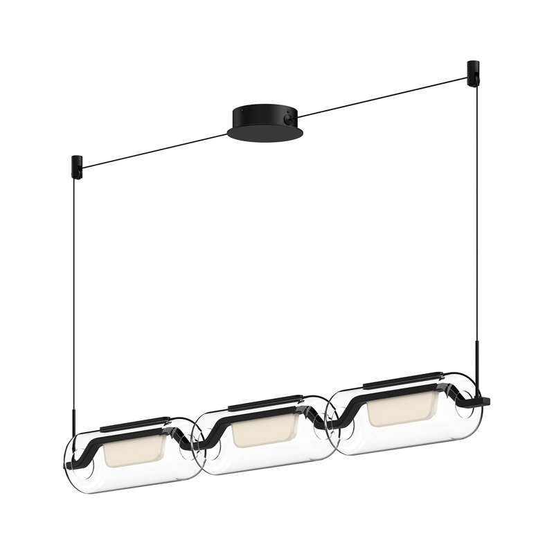 Hilo 3 - Light LED Pendant, Black