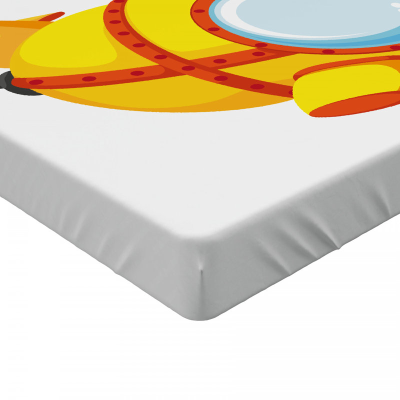 Submarine Microfiber Fitted Sheet, Full Fitted Sheet