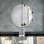 Huldar Glass Flat Wall Mirror
