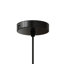 1 - Light Matte Black Chandelier Pendant