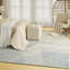 Tapis d'intérieur moderne bleu ivoire DKNY Pure Angles-107486954