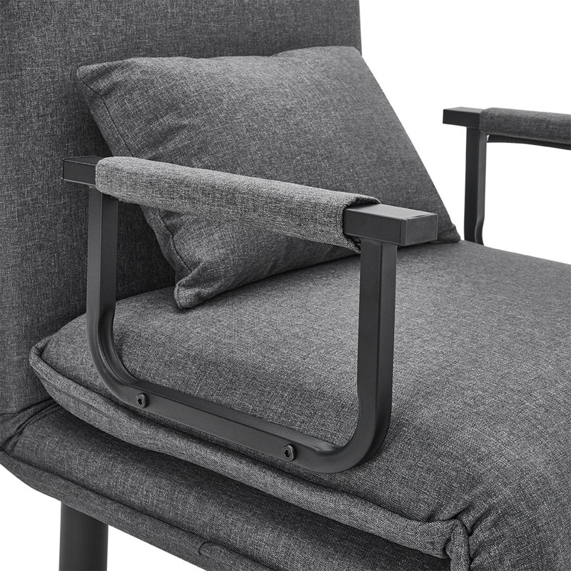 Shana Upholstered Accent Chair, Grey