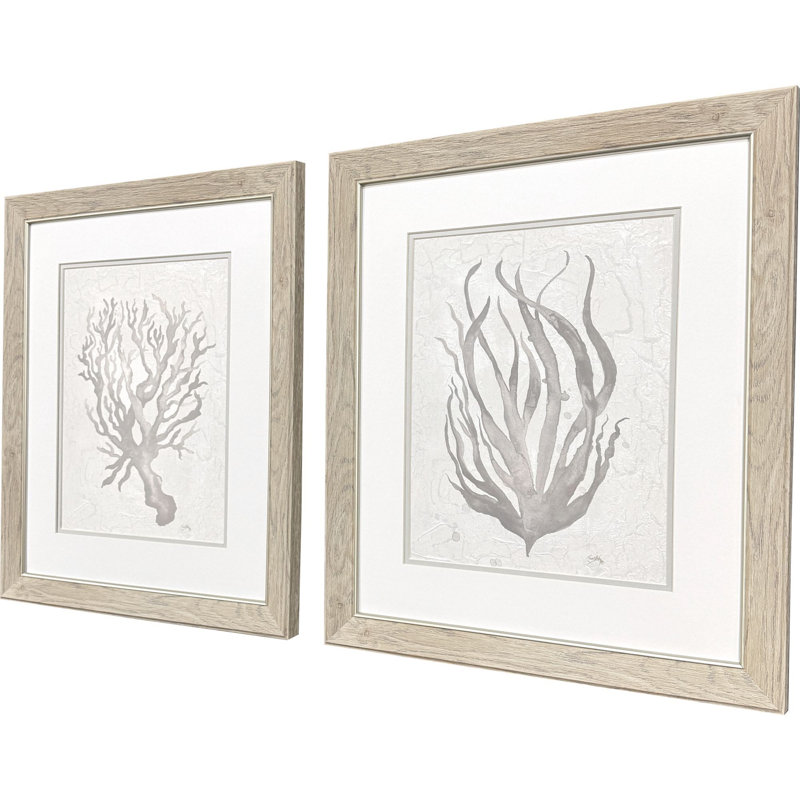 Neutral Seagrass Framed Art