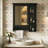 Mirror Cabinet with Adjustable Shelves and Tower Bar-1233860675