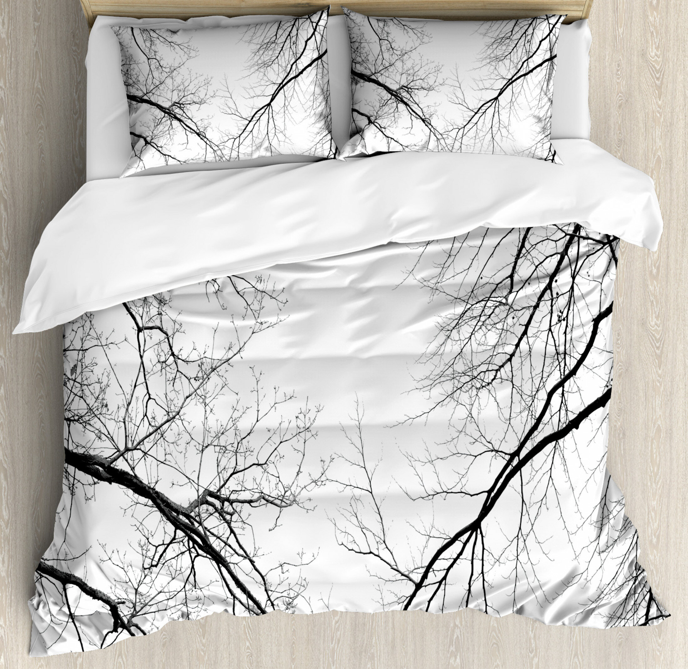 Rustic Forest Duvet Cover & Shams