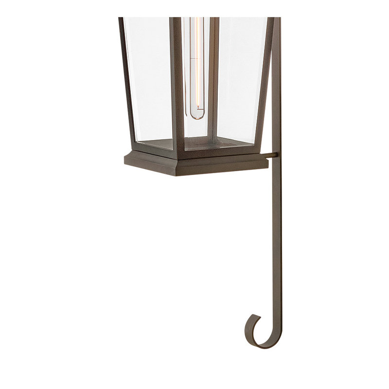 Hinkley Hawthorne Grande Wall Mount Lantern, 55" H x 12" W x 14" D