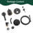 Wall Mounted 5 Spray Dual Shower Head And Handheld Shower