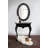 Hillpoint Traditional Ornate Oval Beveled Accent Mirror-445326976