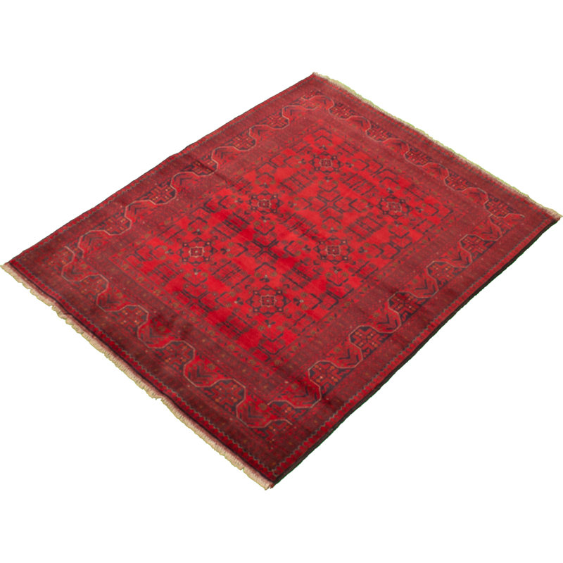 Tapis de zone en laine 5 pi 2 po x 6 pi 5 po à main one-of-kind-noué la 2010 esari Allaina