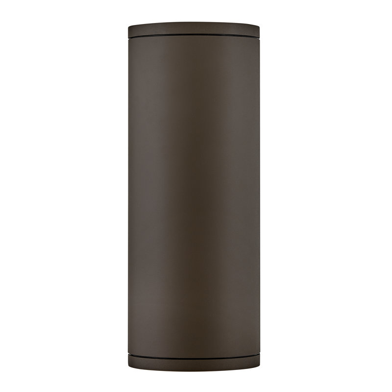 Silo Steel Wall Light, Architectural Bronze