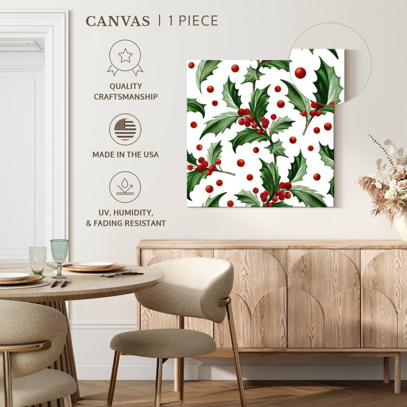 Harnek Holly Pattern, 39" H x 39" W