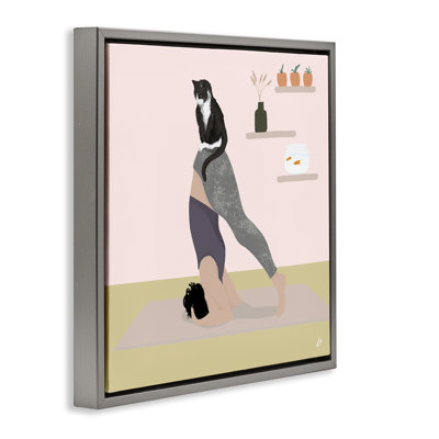  «Downward Cat Yoga Pose» par Lydia Orange