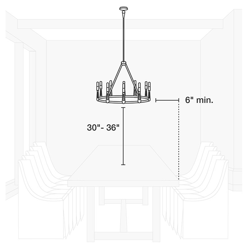 Gramercy 8 - Light Chandelier