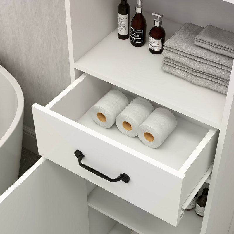 Armoire sur pied avec 1 porte et 1 tiroir
