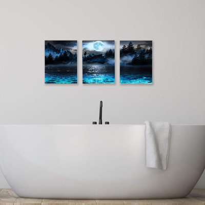 3 Piece Wrapped Canvas Print