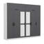 Elina Manufactured Wood Wardrobe-99234339-99234340
