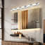 Applique murale de salle de bain moderne en cristal