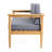 Wood With A Fashionable Outlook And Seating An Attractive Design Cushions