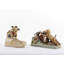 Playful Kitty on Shoe Figurine