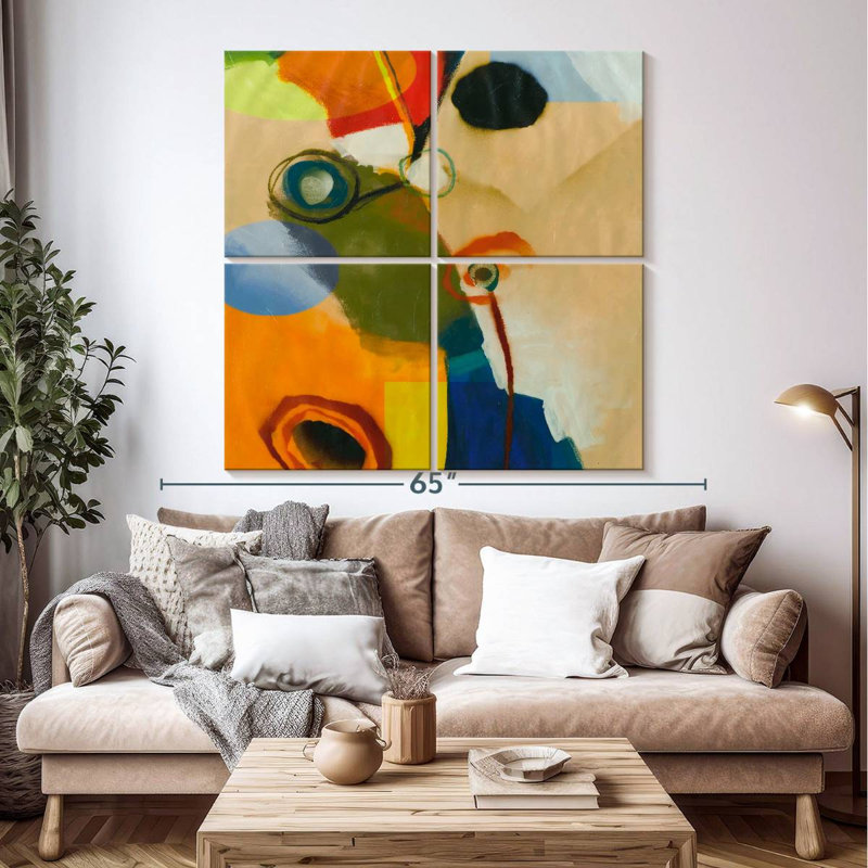 Amusement I, 50" H x 50" W