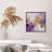 Abstract Purple Symphony Transitional Unframed Art Print