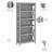 Huckins 66" H x 32" W Standard Bookcase-532871066