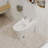 PineLn Luxury Smart Tankless Toilet with Dryer and Warm Water,Heated Seat, Night Light, Kick/Blackout Flush