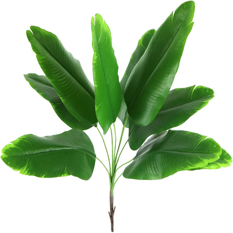 31,5 po plante à feuilles de bananier