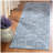 Avira Damask Navy/Light Gray Area Rug-1444890233