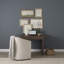 Sohan Dark Brown Elm Wood Oblong Desk