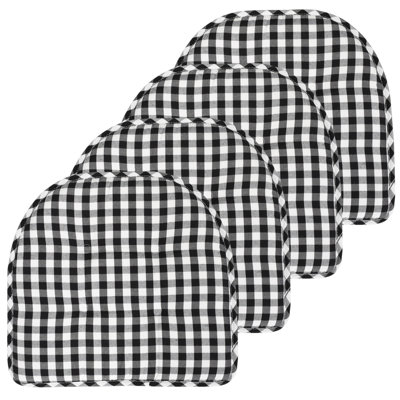 Buffalo Pattern Non-Slip Indoor Chair Pad Cushion