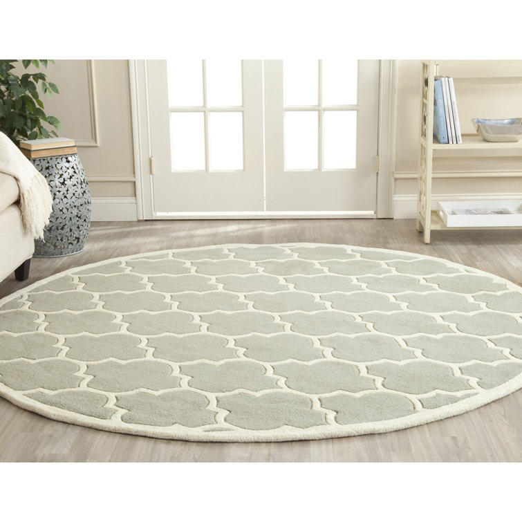 Carolene Hand Tufted Wool Geometric Rug