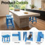 Tabouret de comptoir de cuisine Backless-778717202-773046084