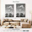 Aime Boston Skyline North End et quartier des affaires et texte-108396387