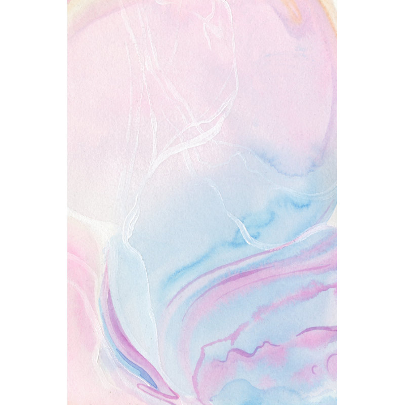 Marbled Prism II - Wrapped Canvas Print, 46cm H x 30cm W x 3.8cm D